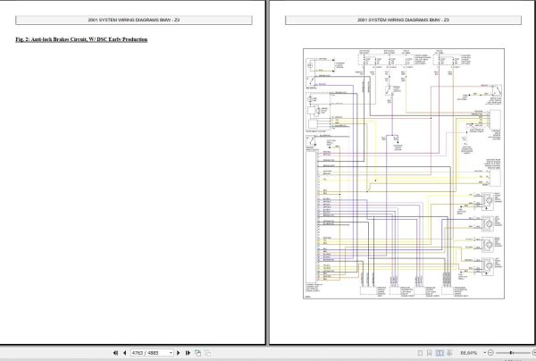BMW M COUPE and ROADSTER 1998 2001 Diagram Service Repair Manual 4
