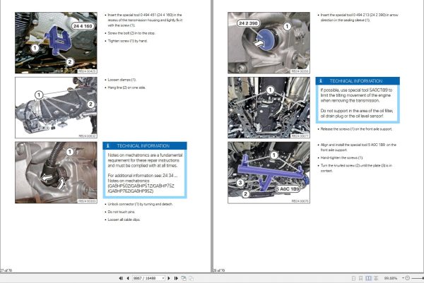BMW M440i 285kW 2022 Service and Repair Manual 2