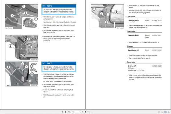 BMW M5 F90 2018 2023 Workshop Service Manuals 1
