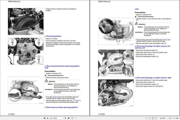 BMW MOTO Wiring Diagram Service Repair Manual 1