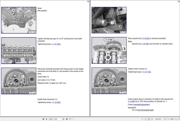 BMW X Series E70 X5 2013 Service and Repair Manual 1