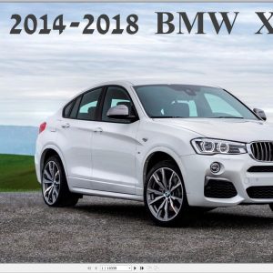 BMW X4 F26 2014 2018 Wiring Diagrams Service Repair Manual