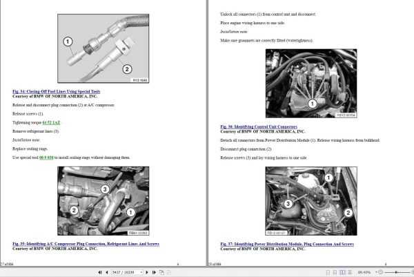 BMW X4 F26 2014 2018 Wiring Diagrams Service Repair Manual 1