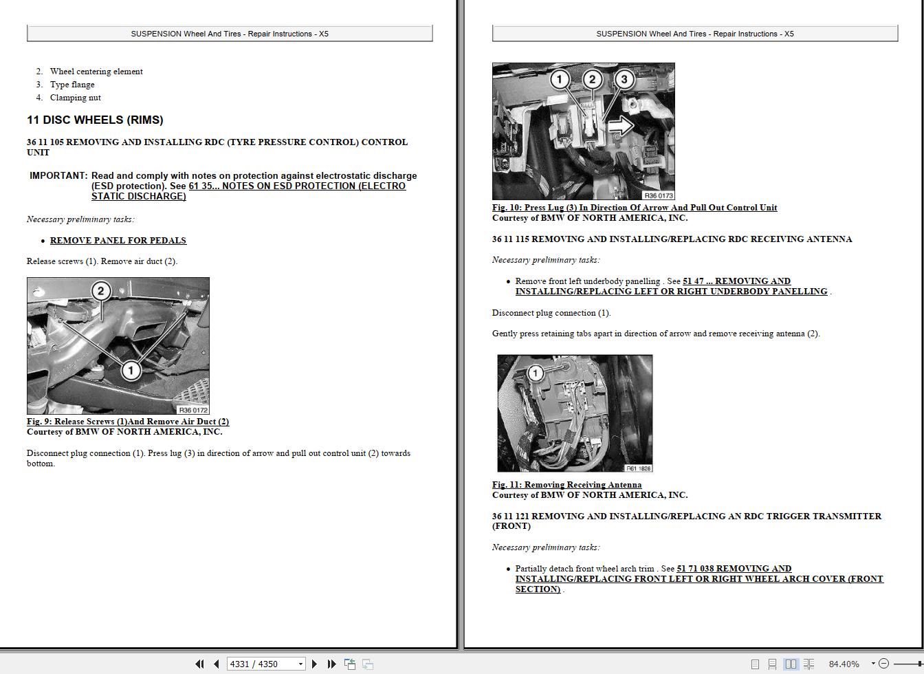 BMW X5 E70 2007-2013 Wiring Diagrams & Service Repair Manual