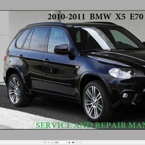 BMW X5 E70 2010 2011 Wiring Diagrams Service Repair Manual