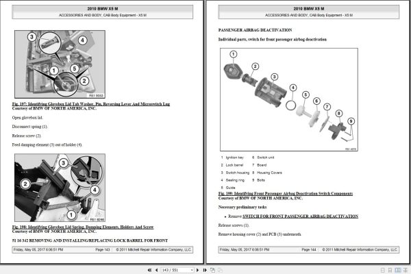 BMW X5M S63 2010 Schematic Service Repair Manual 1