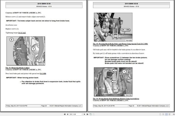 BMW X5M S63 2010 Schematic Service Repair Manual 2