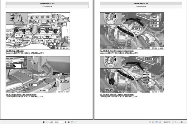 BMW Z4 E89 2006 2015 Schematic Service Repair Manual 2