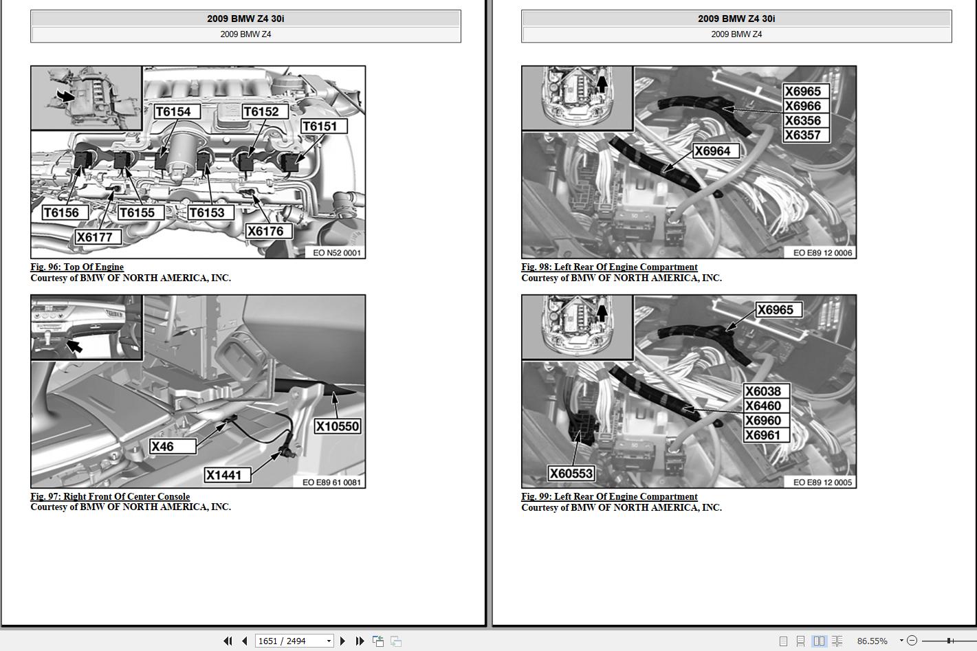 BMW Z4 E89 20062015 Schematic & Service Repair Manual