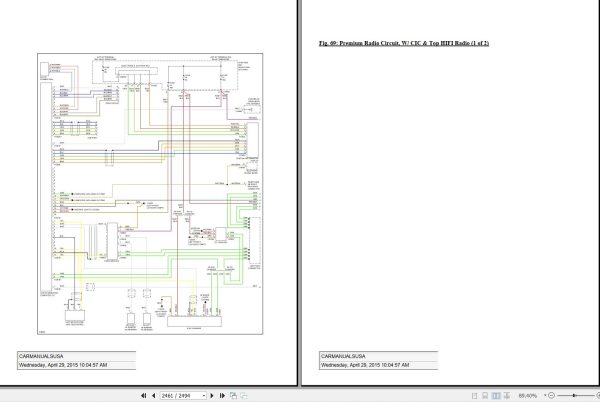 BMW Z4 E89 2006 2015 Schematic Service Repair Manual 6