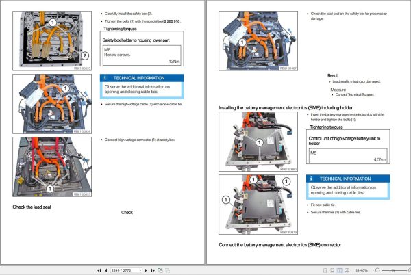 BMW i8 2014 2017 Service and Repair Manual 3