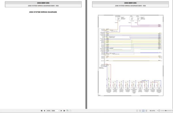 BWM E63 E64 6 Series 2004 2010 Diagram Service Repair Manual 4