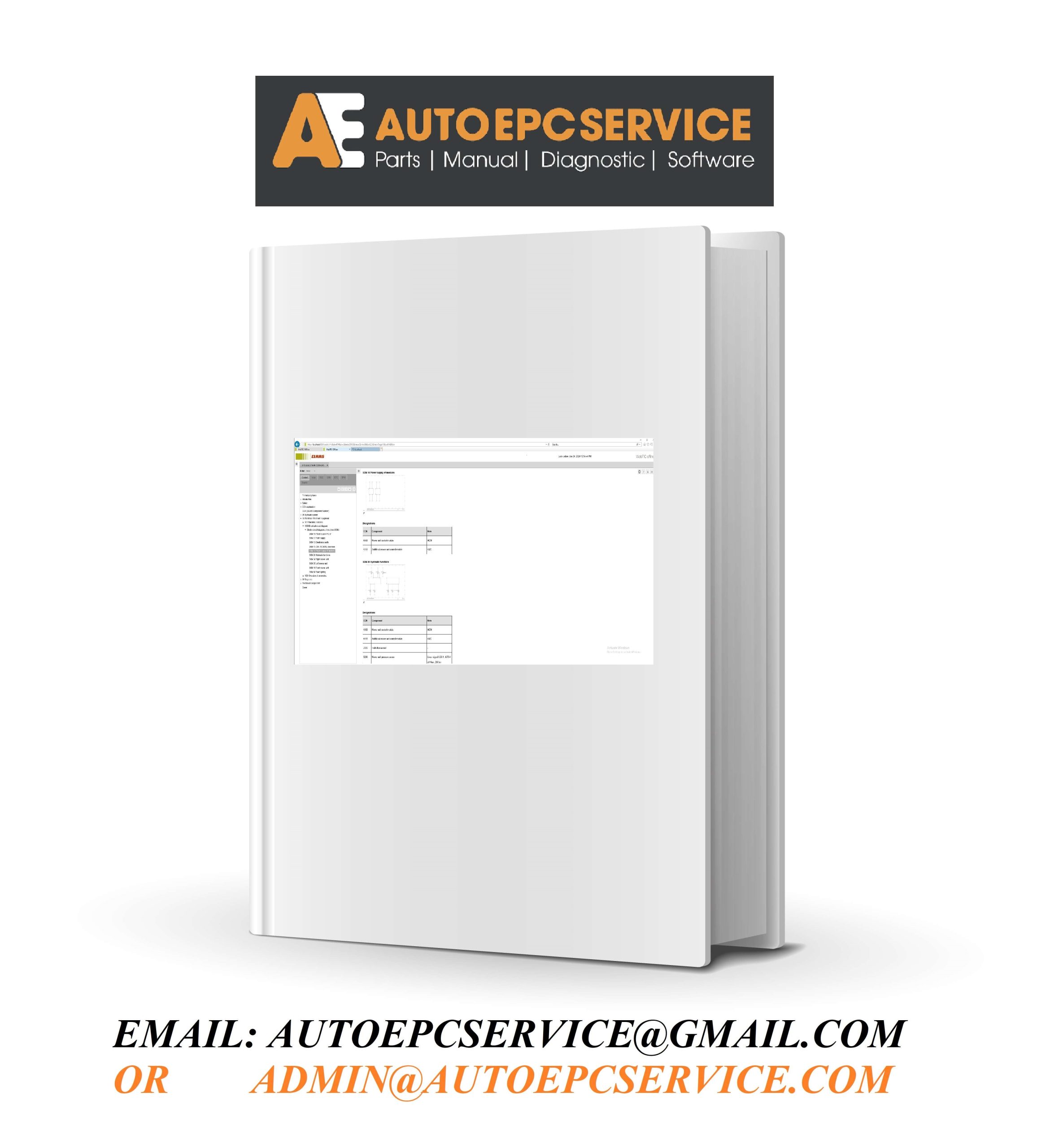 CLAAS WebTIC Offline EN 07.2024 Operator Manual Repair Manual Service Documentation 0 scaled