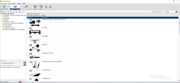 Claas Parts Doc 2.2 06.2024 Updated 835 EPC Spare Parts Catalog 2