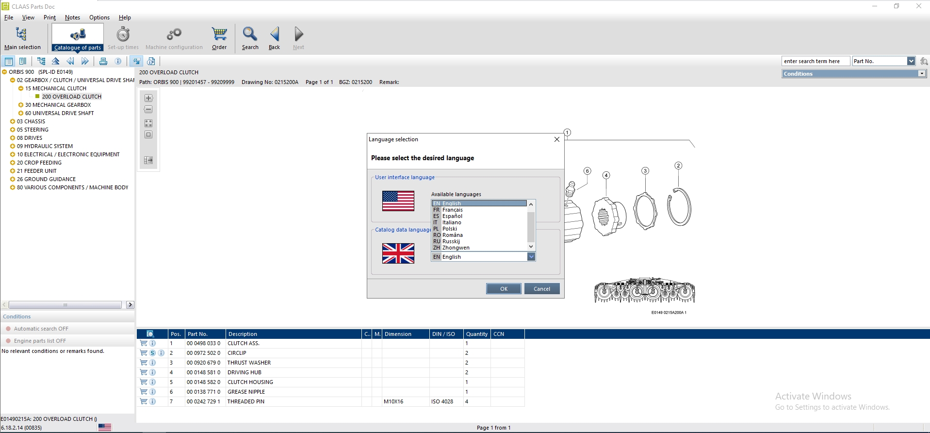 Claas Parts Doc 2.2 06.2024 Updated 835 EPC Spare Parts Catalog 8