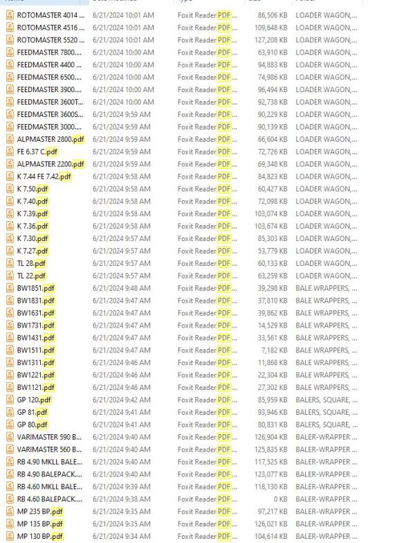Deutz Fahr Agricultural 10.19 GB PDF Spare Parts Manual Document 2