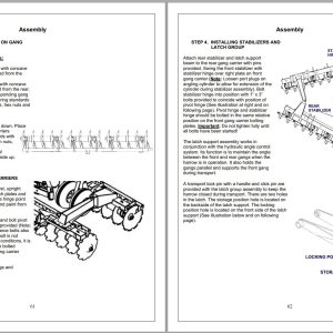 Frontier Agricultural DH4317 DH4320 Assembly Operating Instruction Frontier Agricultural Dh4317 Dh4320 Assembly Operating Instruction 1