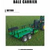 Frontier Bale Carrier BC1108 Operators Manual