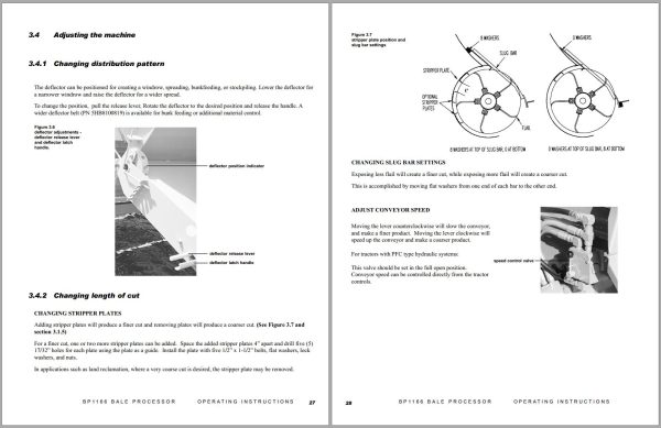 Frontier Bale Processor BP1166 Operators Manual 1