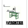 Frontier Bedknife Grinder BG1000 Operators Assembly Service Manual EN ES