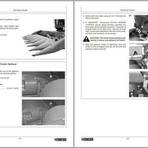 Frontier Corn Heads Ch2112 Ch2208 Operators Manual 1