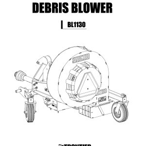 Frontier Debris Blower BL1130 Operators Manual
