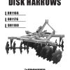 Frontier Disk Harrow DH1166 DH1180 Operators Manual