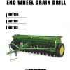 Frontier End Wheel Grain Drill BD1108 BD1113 Operators Manual