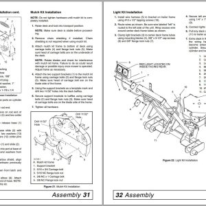 Frontier Grooming Mowers Fm3012 Operators Manual 1
