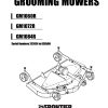 Frontier Grooming Mowers GM1060R GM1084R Operators Manual 9.2007