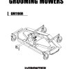 Frontier Grooming Mowers GM1190R Operators Manual