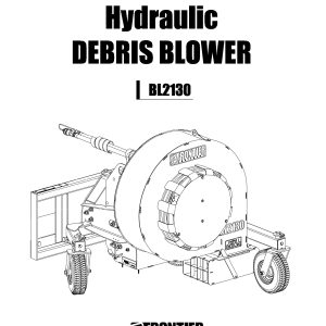 Frontier Hydraulic Debris Blower BL2130 Operators Manual