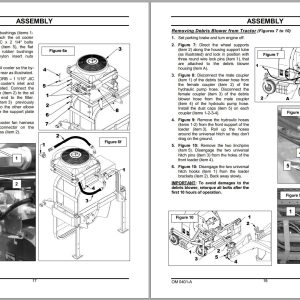 Frontier Hydraulic Debris Blower Bl2130 Operators Manual 1