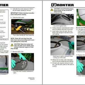 Frontier Mounted Liquid Sprayer Ls1125 Ls1140 Operators Manual 2017 1