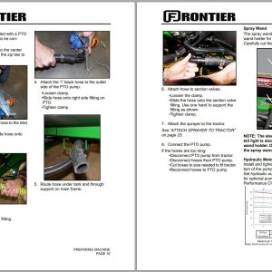Frontier Mounted Liquid Sprayer LS1125 - LS1145 Operator's Manual 2017 Frontier Mounted Liquid Sprayer Ls1125 Ls1145 Operators Manual 2017 1