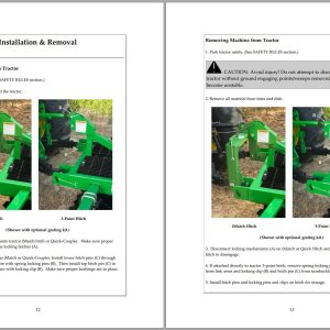 Frontier Mulch Finishers Mf2204 Mf2208 Operators Manual 1