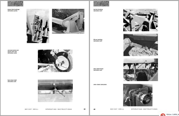 Frontier No Till Grain Drill BD1307 Operators Manual 1