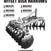 Frontier Offset Disk Harrow DH3406 DH3474 Operators Manual