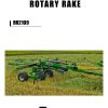 Frontier Rotary Rake RR2109 Operators Manual