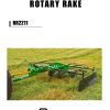 Frontier Rotary Rake RR2211 Operators Manual