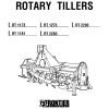 Frontier Rotary Tillers RT1173 RT2293 Operators Manual 2011