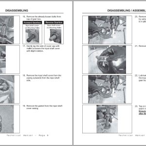 Frontier Rotary Tillers RT3042 - RT3073R Technical Manual Frontier Rotary Tillers Rt3042 Rt3073R Technical Manual 1