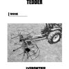 Frontier Tedder TD1010E Operators Manual