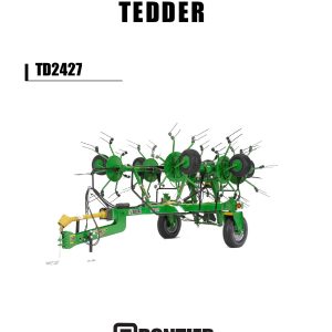 Frontier Tedder TD2427 Operators Manual
