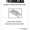 Frontier Wheel Offset Disk Harrow DH4218 DH4221 Assembly Operating Instruction