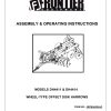 Frontier Wheel Offset Disk Harrow DH4411 DH4414 Assembly Operating Instruction