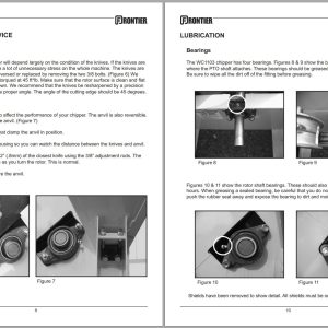 Frontier Wood Chipper WC1103 Operators Manual 1