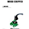 Frontier Wood Chipper WC1105 Operators Manual