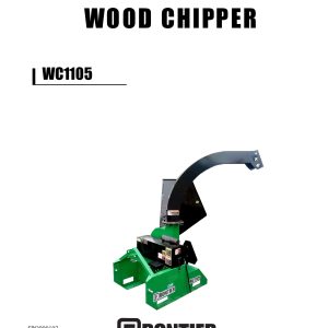 Frontier Wood Chipper WC1105 Operators Manual