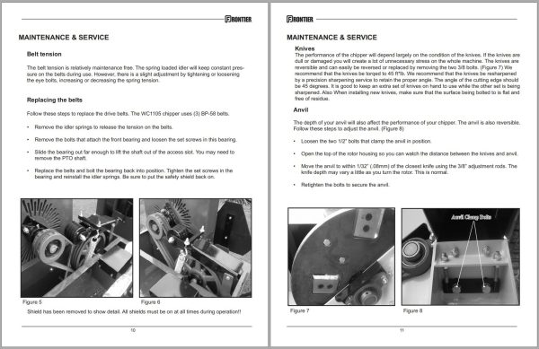Frontier Wood Chipper WC1105 Operators Manual 1